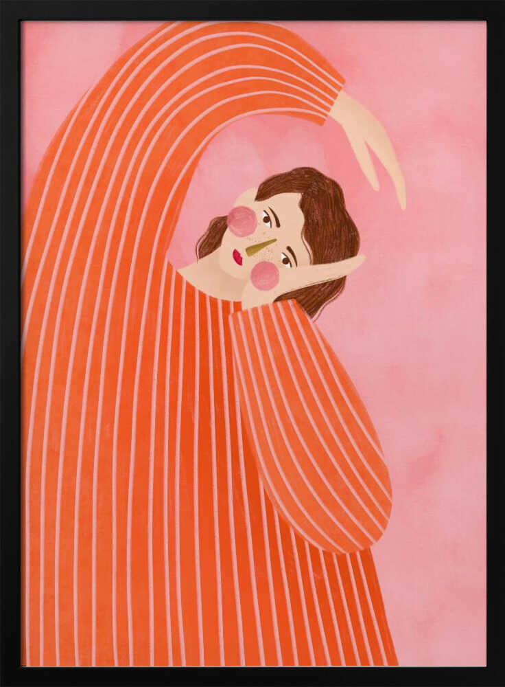 The Woman With the Orange Dress