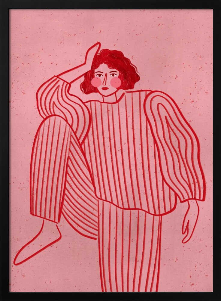 The Woman With the Striped Pyjama