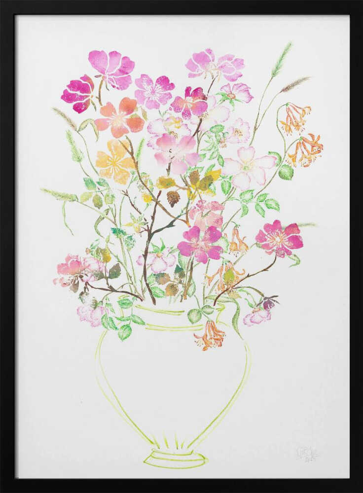 Fresh Watercolor Bouquet