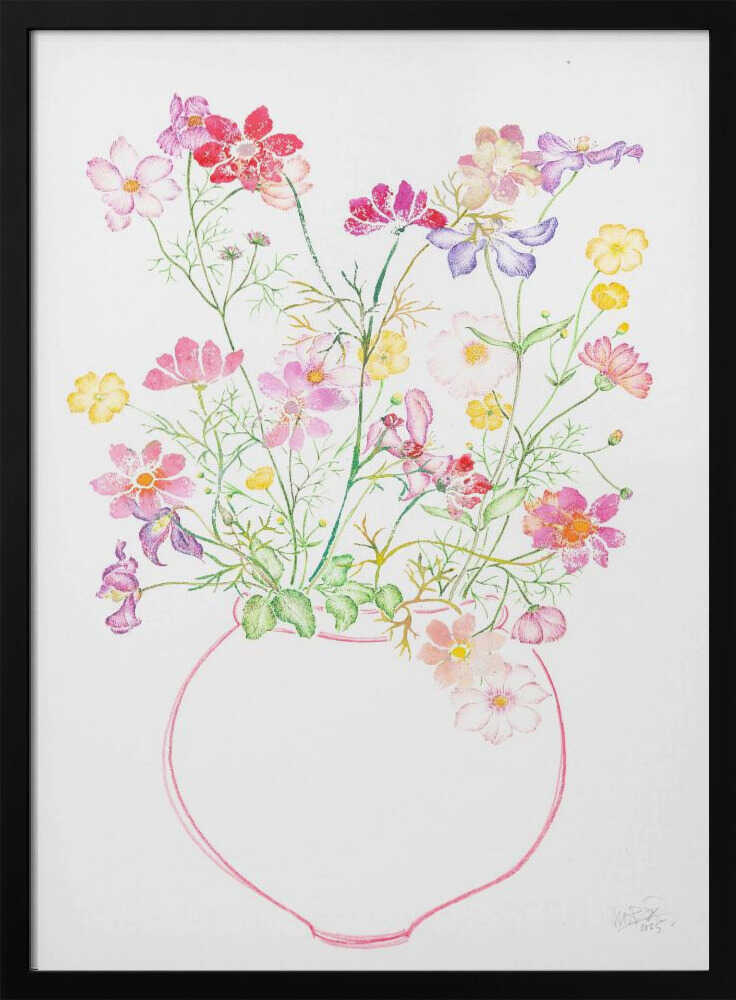 Colorful Watercolor Bouquet