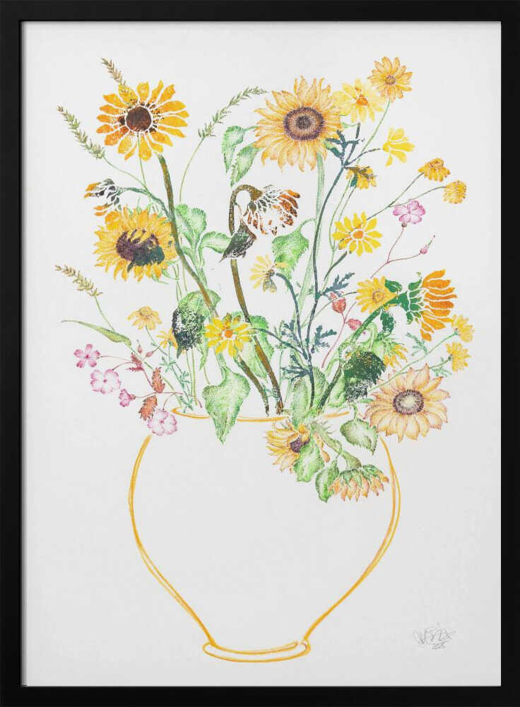 Cheerful Sunflower Bouquet