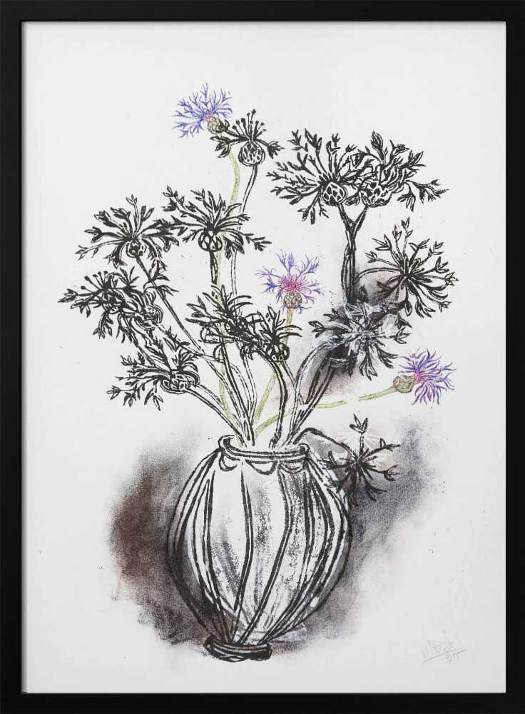 Wildflower Vase Sketch