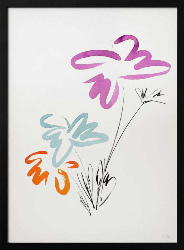 Colorful Abstract Blooms