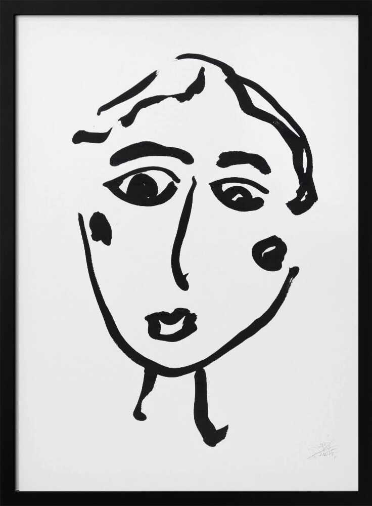 Abstract Human Face