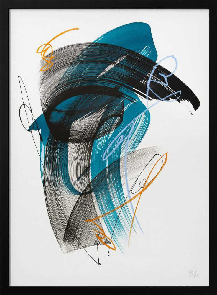 Dynamic Teal Flow