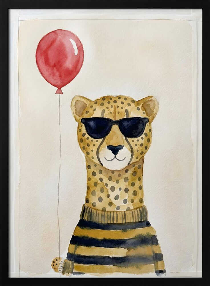 Cool Cheetah Balloon