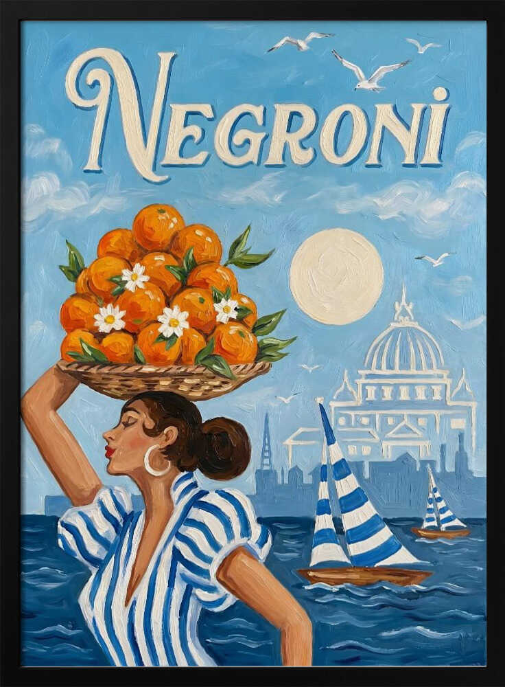 Mediterranean Negroni Summer