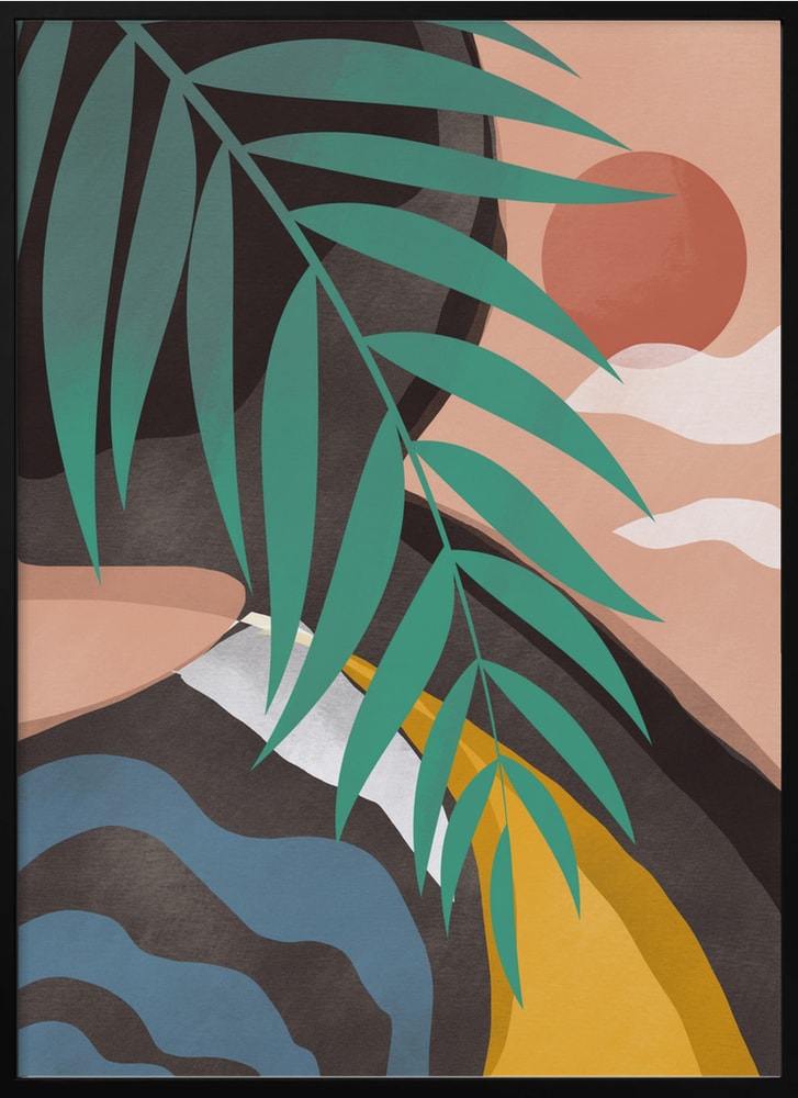 Tropical Desert Sunset