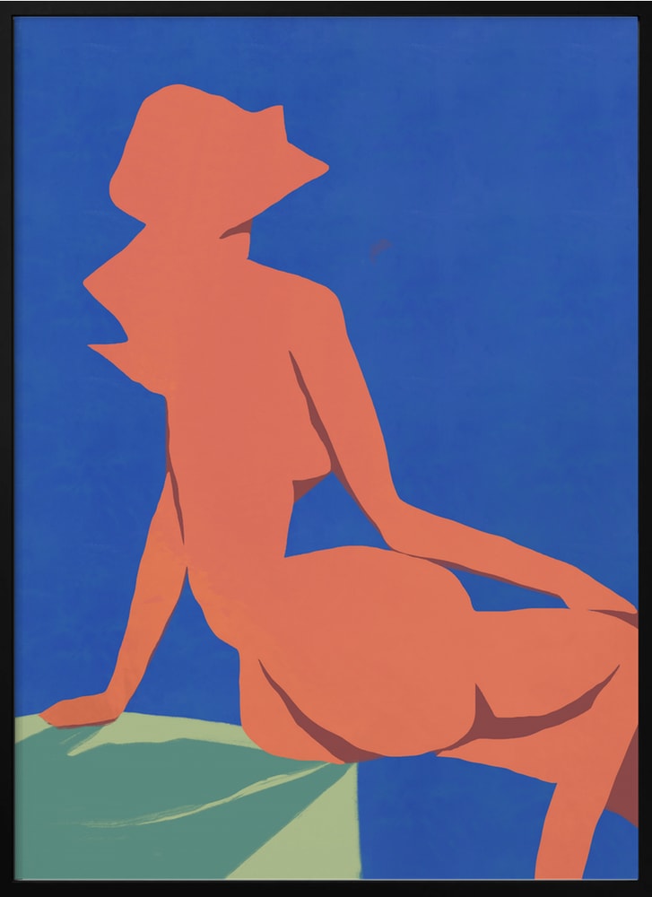 Nude Woman In Hat