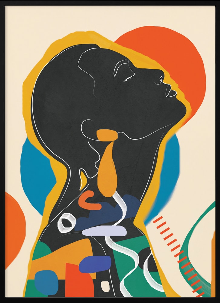 Serene Abstract Profile