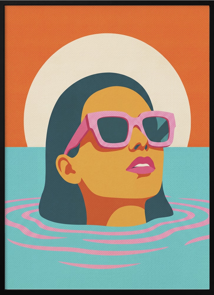 Pink Sunglasses Summer