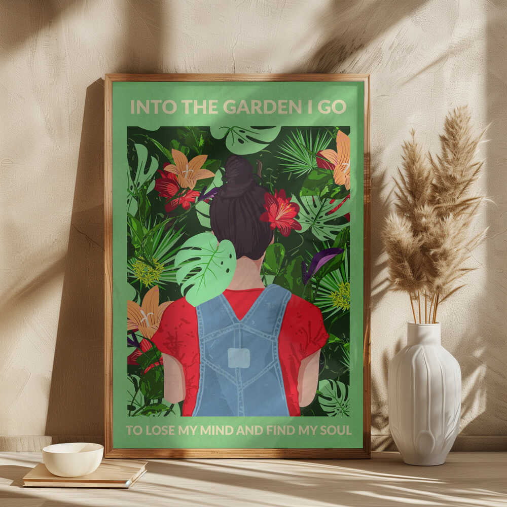 Into the Garden (brunette &amp; Light Green)
