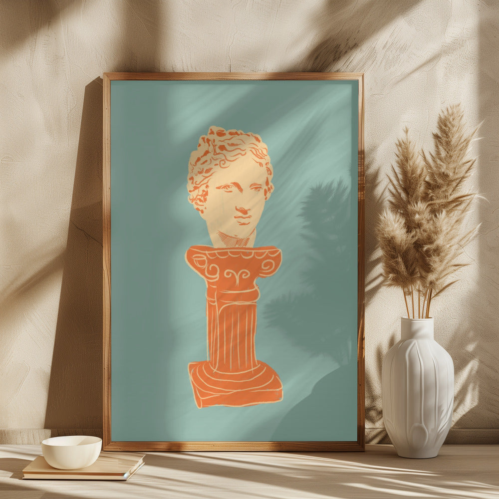 Head On Pedestal - plakatstore