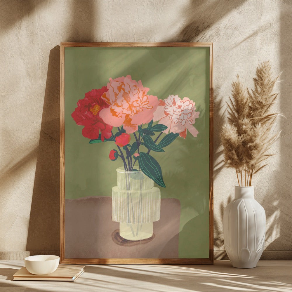 Peonies - plakatstore