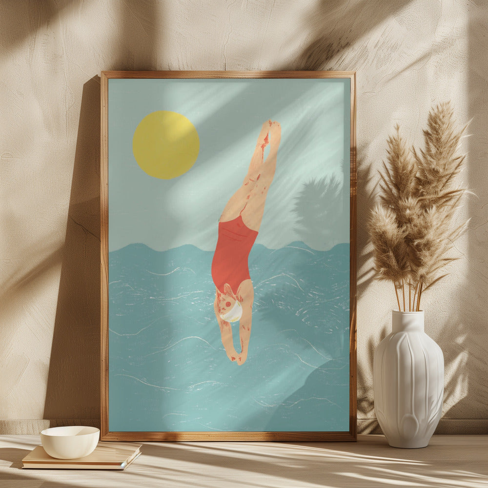 Swimmer - plakatstore