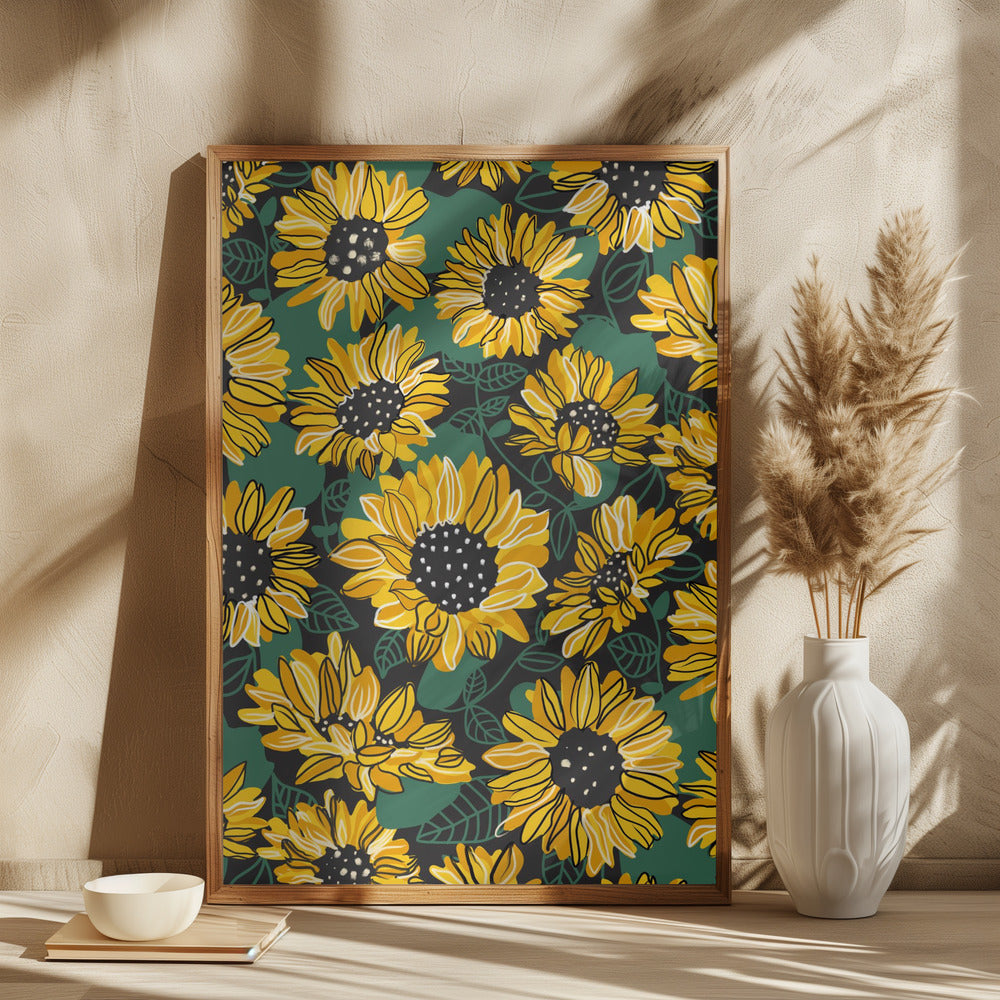 Sunflowers - plakatstore