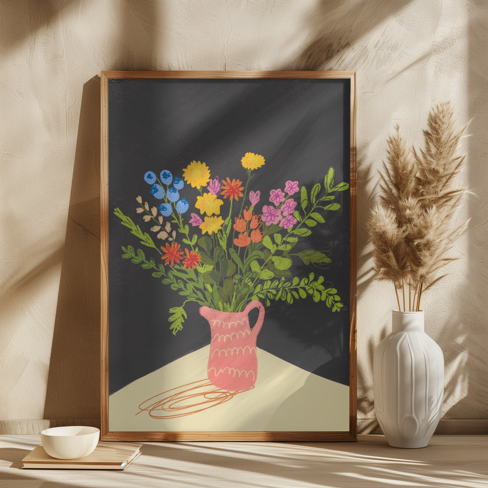 Meadow in a vase - plakatstore