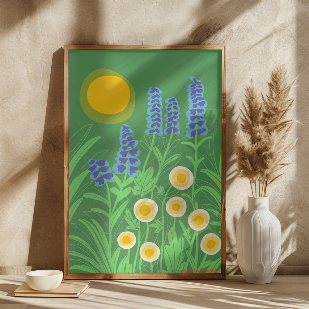 Morning in my garden - plakatstore