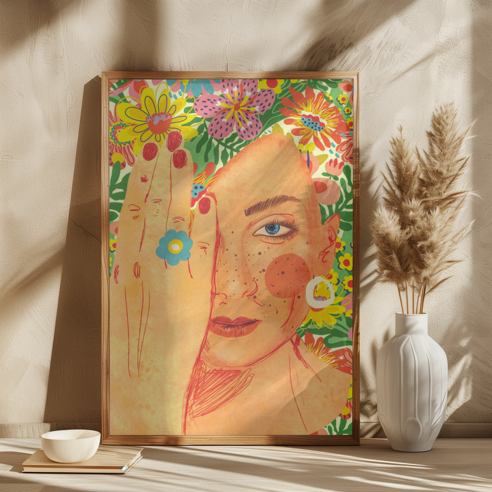 Spring lady - plakatstore