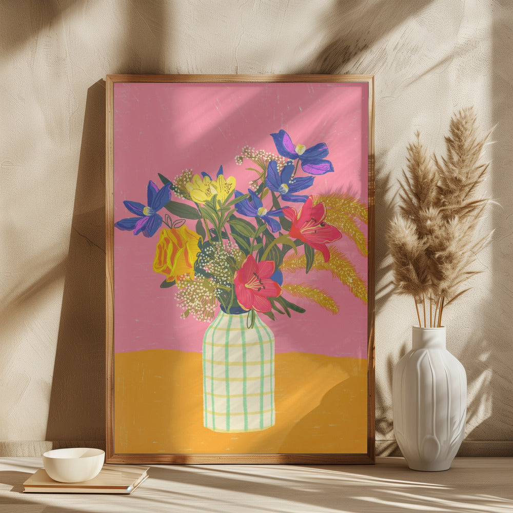 Bright flowers - plakatstore