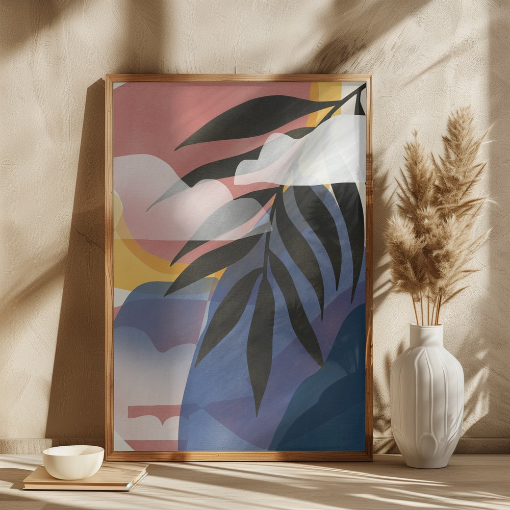 Abstract Tropical Foliage