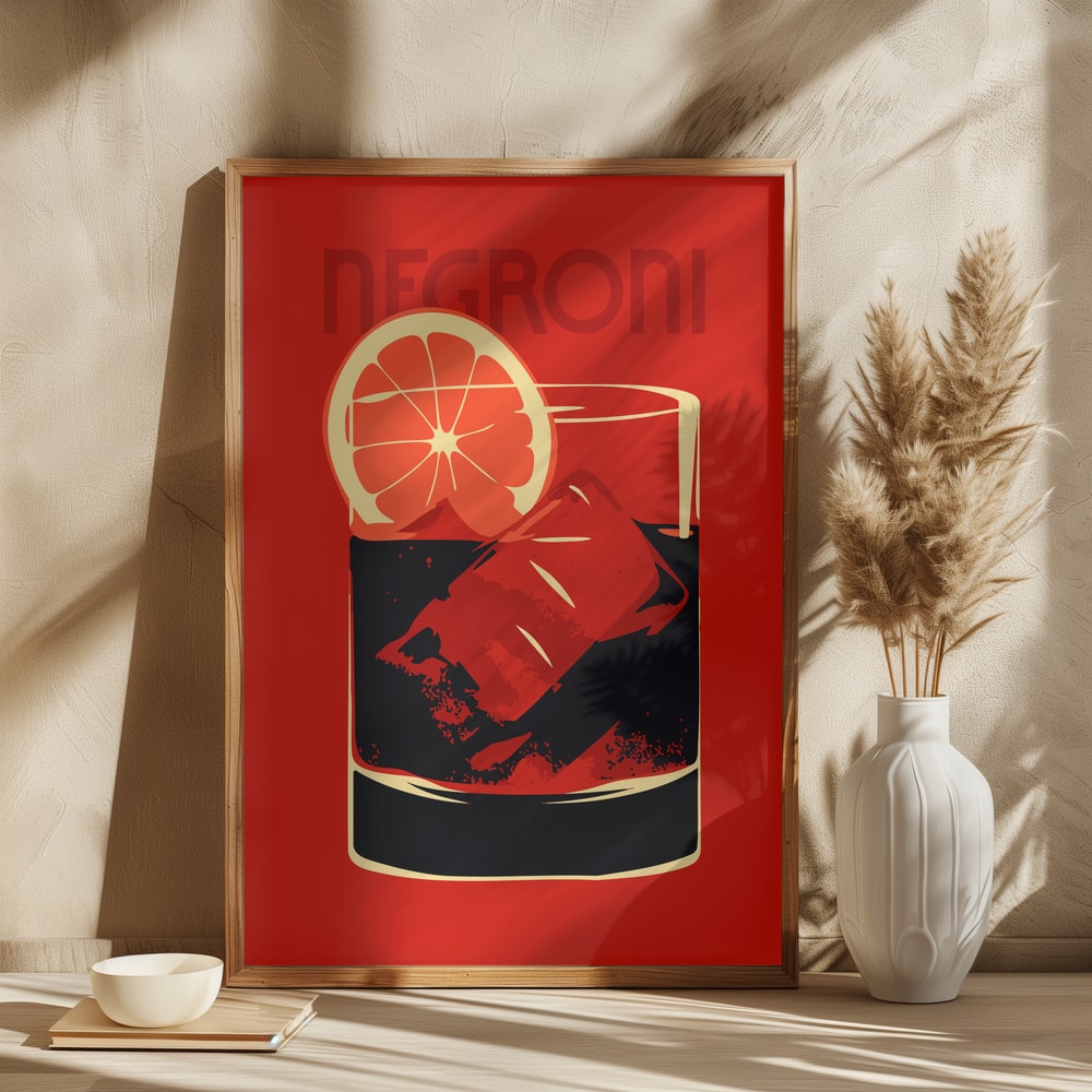 Classic Negroni Cocktail