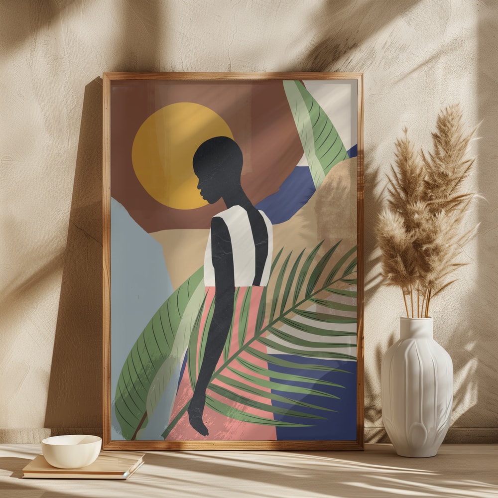 Serene Tropical Silhouette