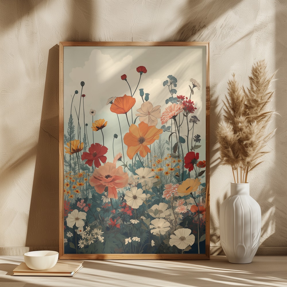 Vibrant Wildflower Field