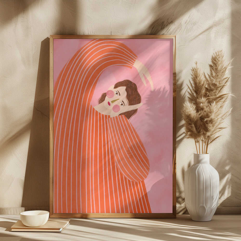 The Woman With the Orange Dress