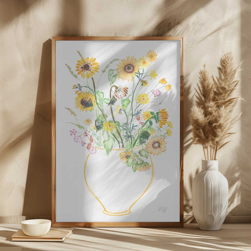 Cheerful Sunflower Bouquet