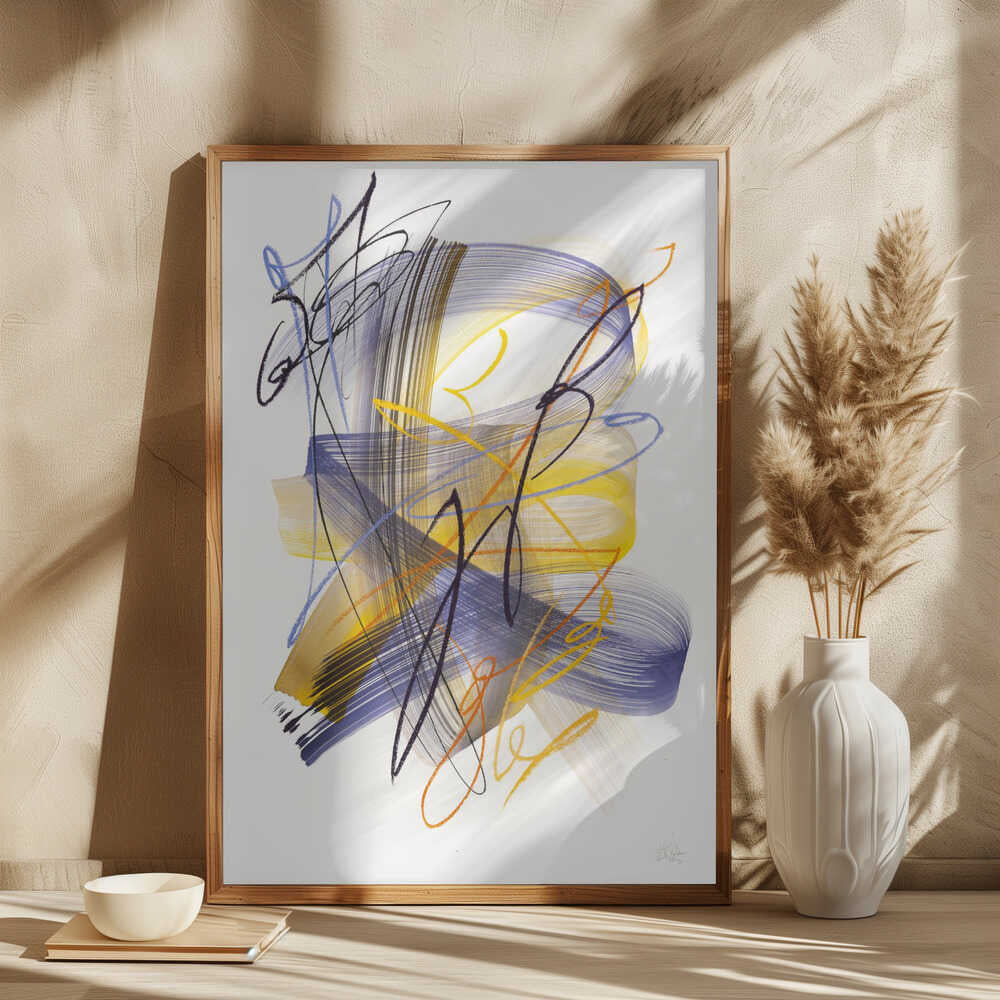 Vibrant Abstract Movement