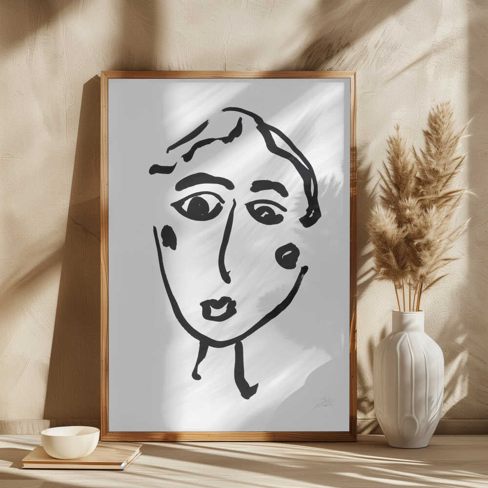 Abstract Human Face