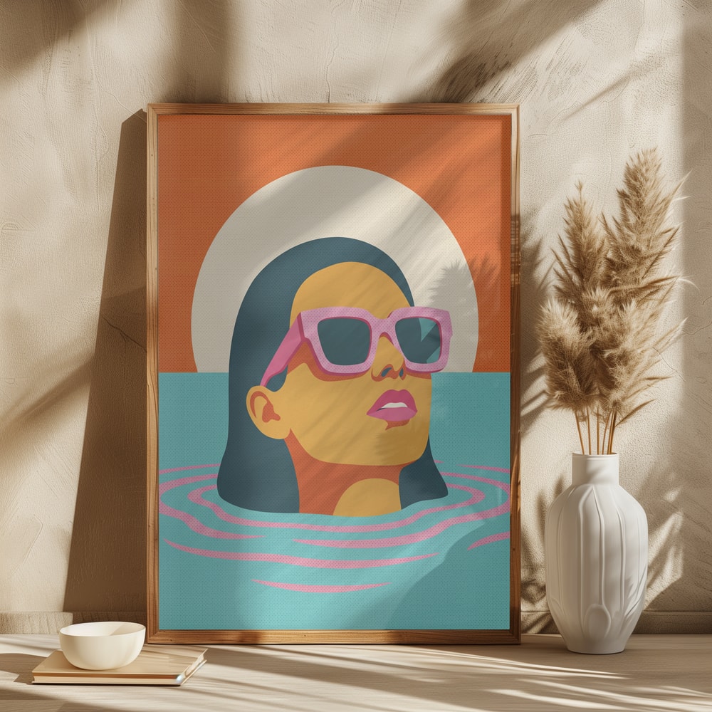 Pink Sunglasses Summer