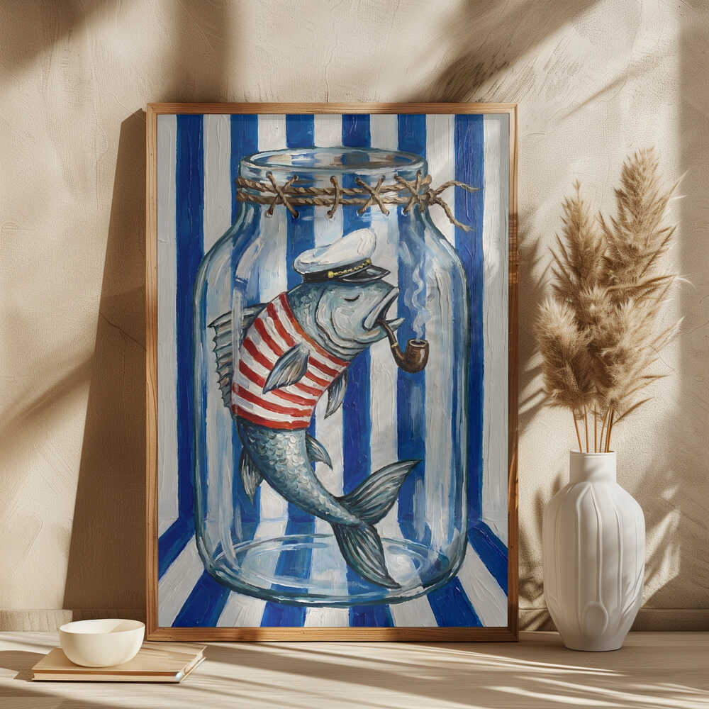 Sailor Fish In A Jar