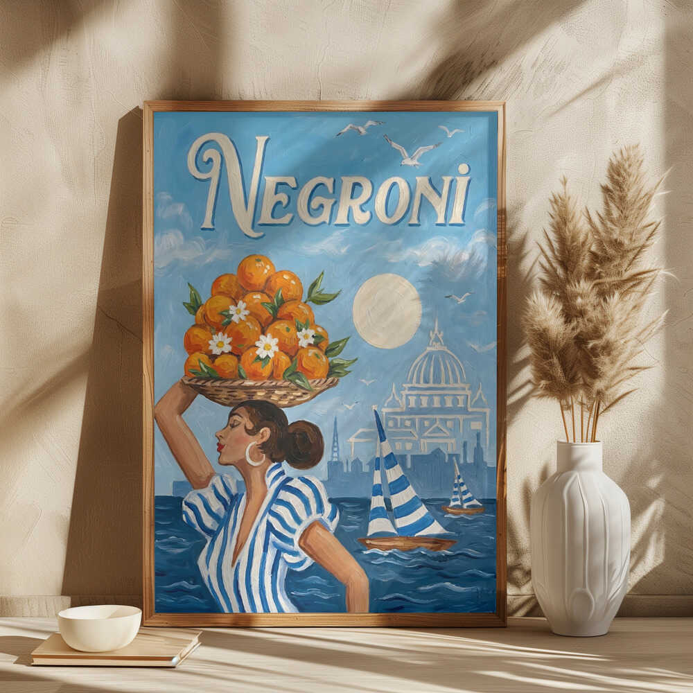 Mediterranean Negroni Summer