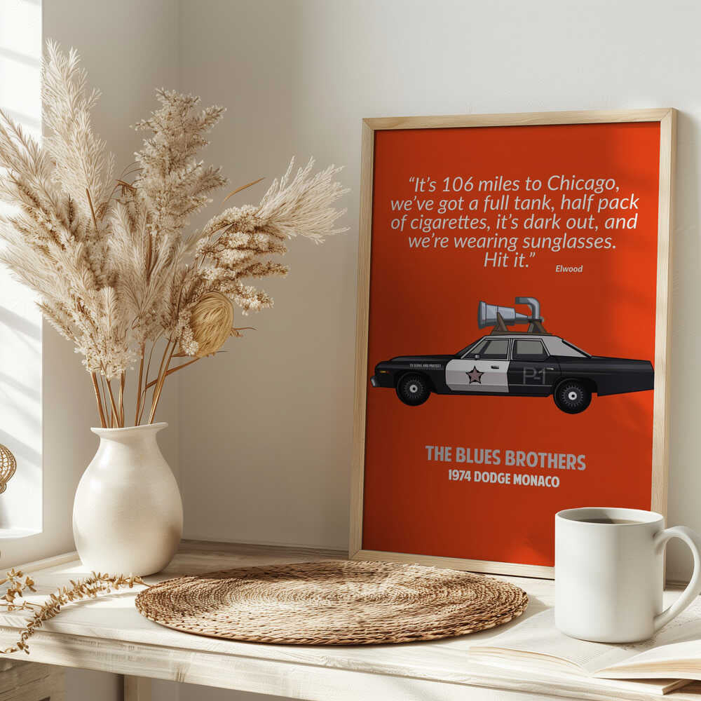 Blues Brothers Standard Wall Art