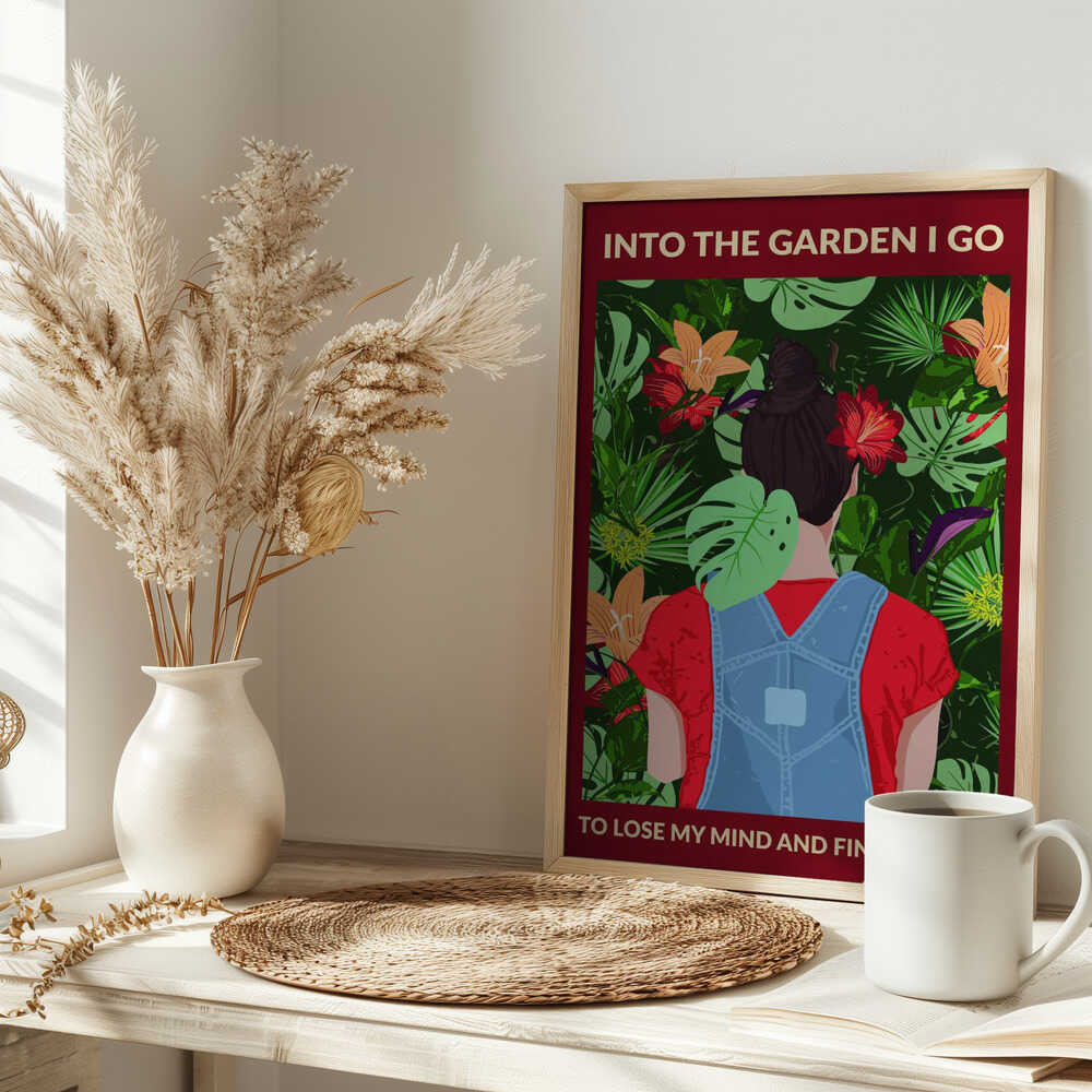 Into the Garden (brunette &amp; Burgundy)