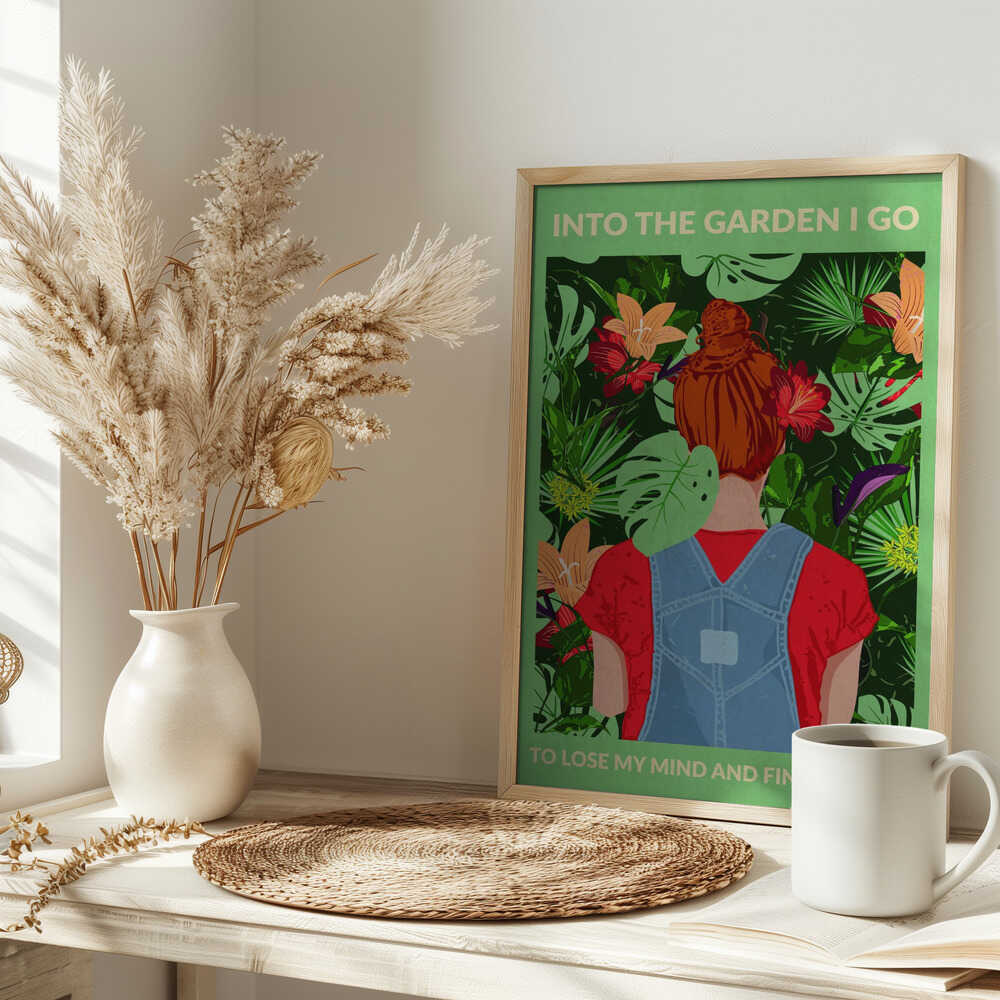 Into the Garden (redhead &amp; Light Green)