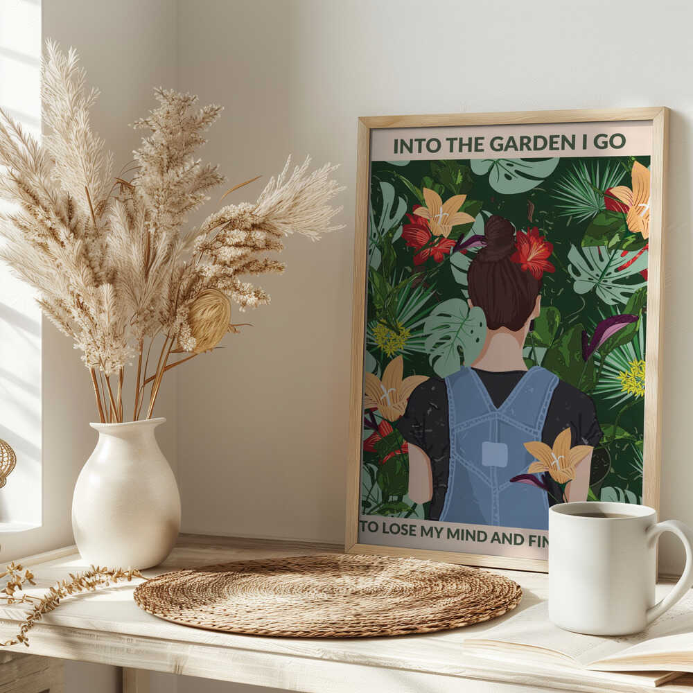 Into the Garden Standard Wall Art