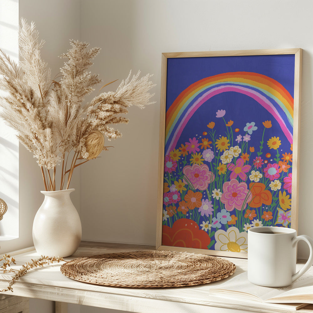 Rainbow meadow - plakatstore