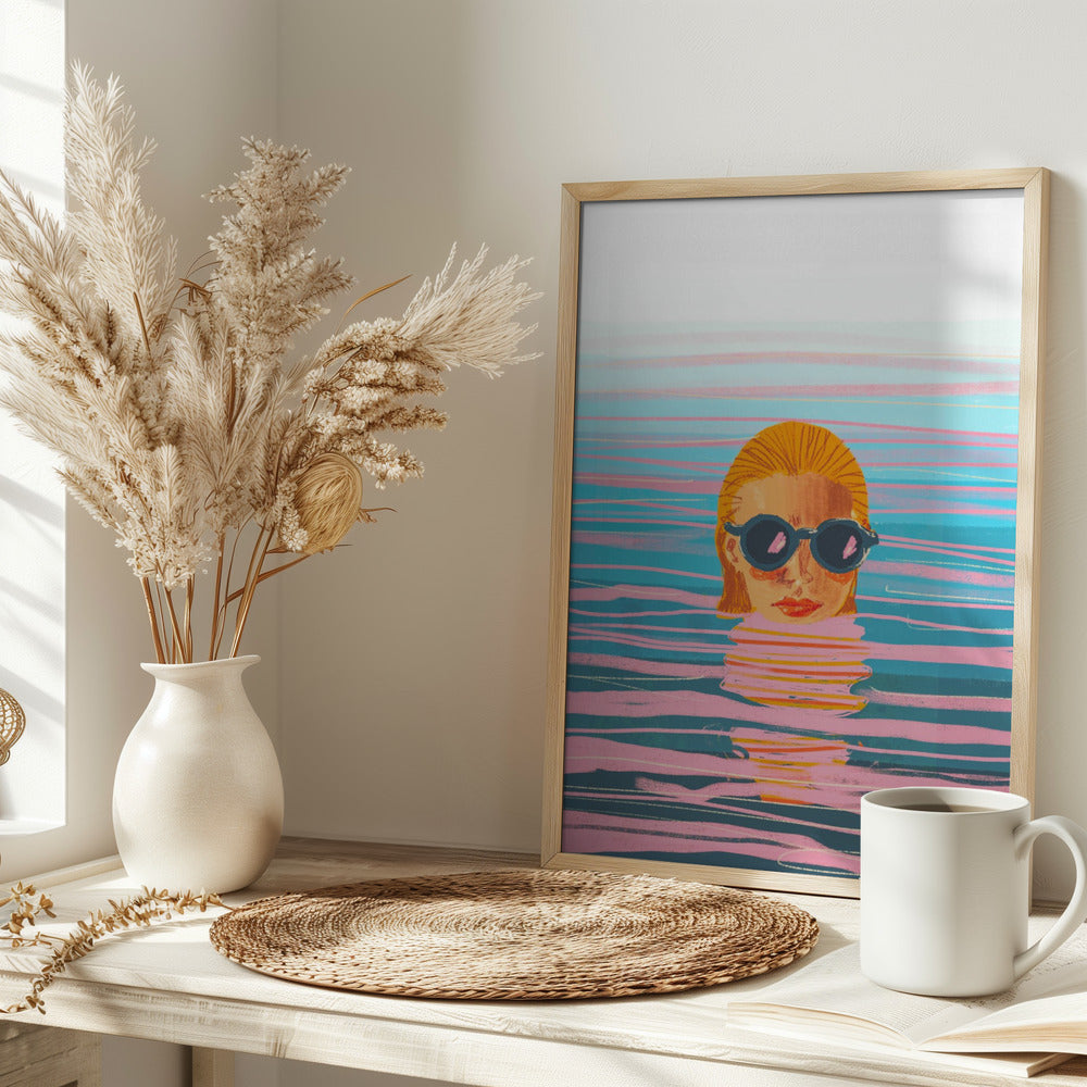 Ocean swim - plakatstore