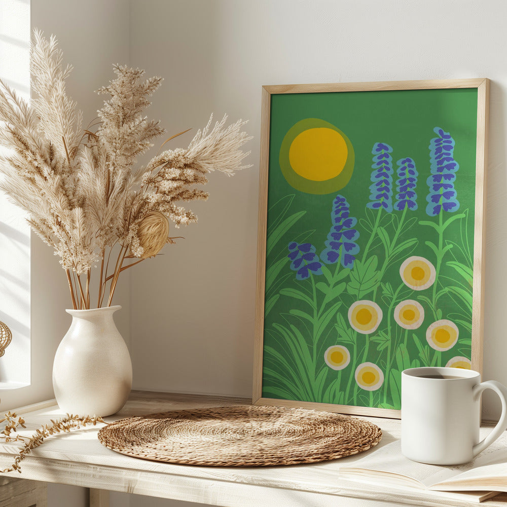 Morning in my garden - plakatstore