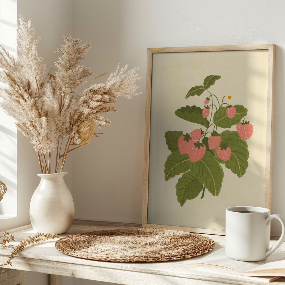 Wild strawberries - plakatstore