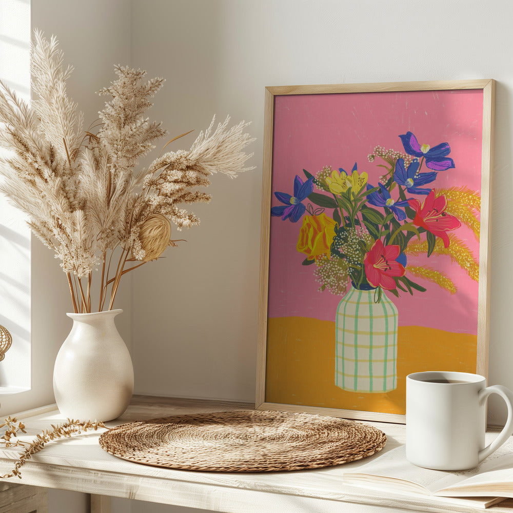 Bright flowers - plakatstore