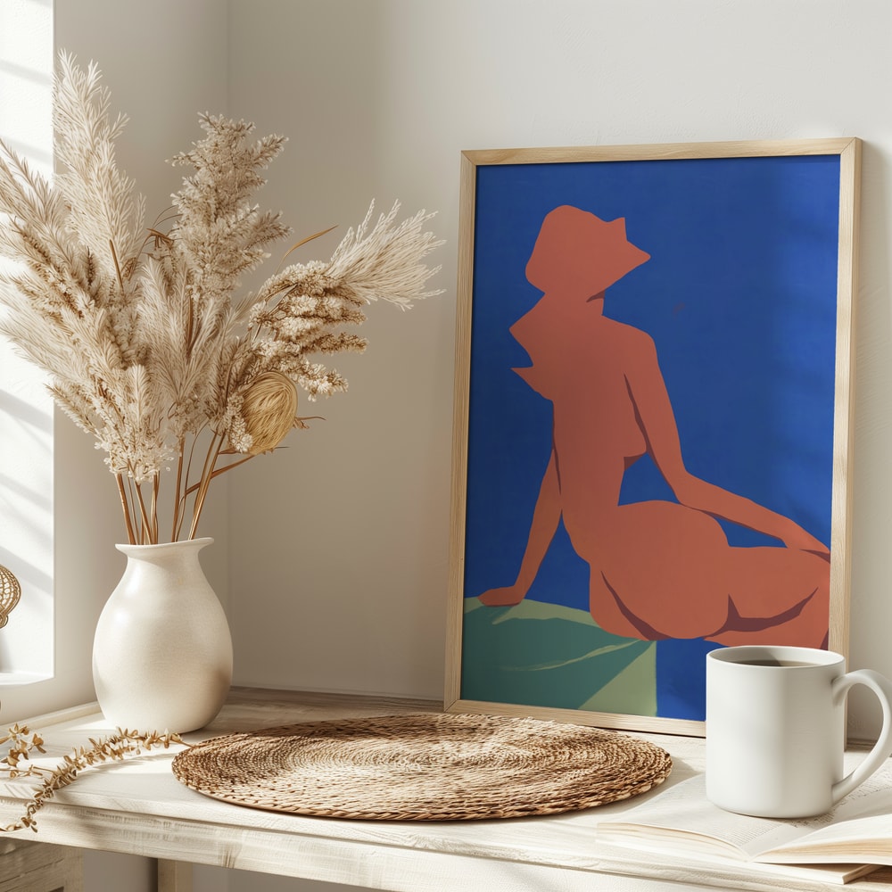 Nude Woman In Hat