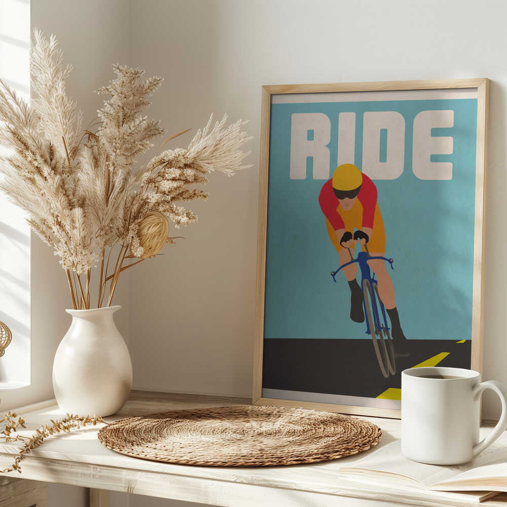 Ride Art Print