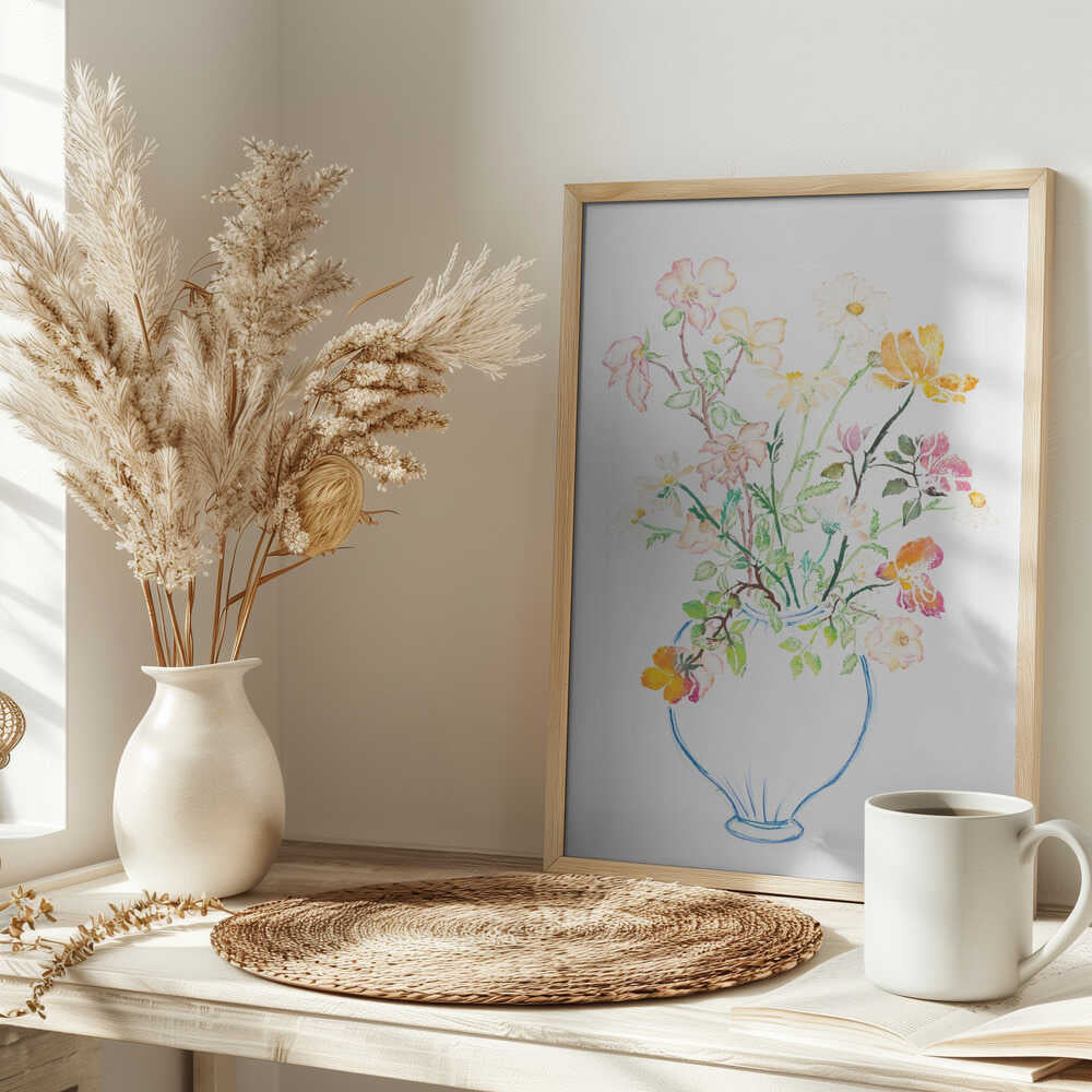 Soft Watercolor Blossoms