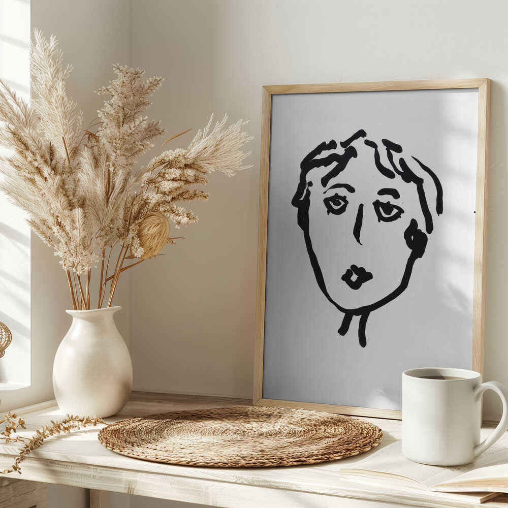 Minimalist Face Drawing