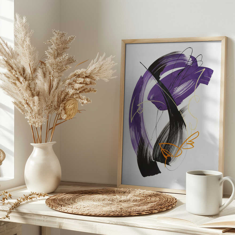 Vibrant Abstract Strokes