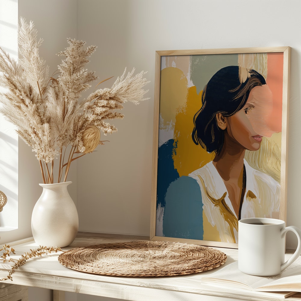 Colorful Abstract Portrait